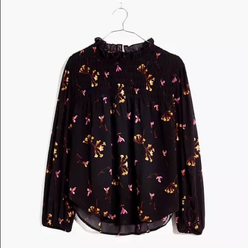 NWT Madewell Floral Blouse